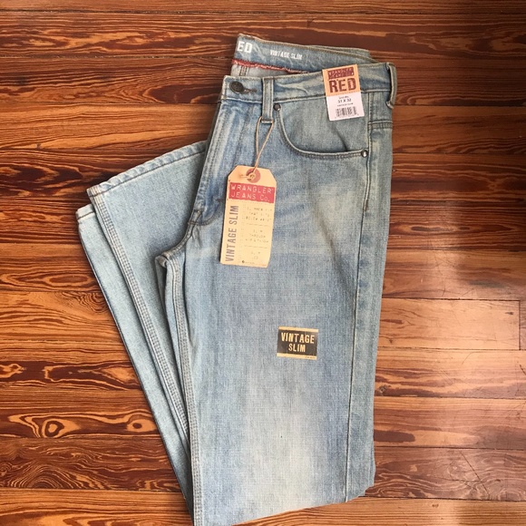 Wrangler Other - NWT Wrangler Men's Vintage Slim Fit Jeans